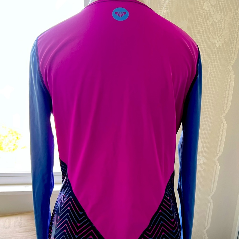 Roxy Long Sleeve UPF 50+ Zip-Up Rashguard